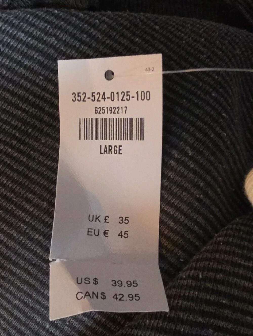 Hollister White and Gray Zip-Up Sweater Jacket